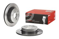 Brake Rotor, Brembo, Vented, Solid Surface, 12.13 in. Diameter, Iron, UV-Coated, for Infiniti, Each
