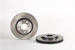 Brake Rotor, Brembo, Vented, Solid Surface, 11.69 in. Diameter, Iron, UV-Coated, Buick, Each