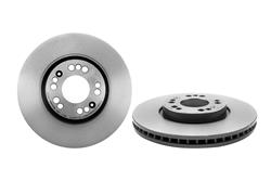 Brake Rotor, Brembo, Vented, Solid Surface, 11.93 in. Diameter, Iron, UV-Coated, for Hyundai, Each
