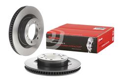 Brake Rotor, Brembo, Vented, Solid Surface, 13.31 in. Diameter, Iron, UV-Coated, Lexus, Each