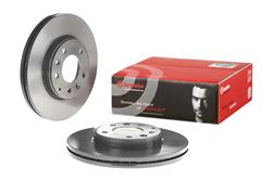 Brake Rotor, Brembo, Vented, Solid Surface, 11.14 in. Diameter, Iron, UV-Coated, Mazda, Each