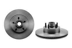 Brake Rotor, Brembo, Vented, Solid Surface, 12.01 in. Diameter, Iron, UV-Coated, Ford, Each