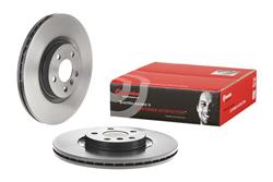 Brake Rotor, Brembo, Vented, Solid Surface, 12.99 in. Diameter, Iron, UV-Coated, BMW, Each