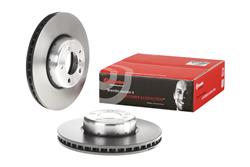 Brake Rotor, Brembo, Vented, Solid Surface, 13.39 in. Diameter, Iron, UV-Coated, BMW, Each