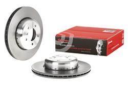 Brake Rotor, Brembo, Vented, Solid Surface, 13.31 in. Diameter, Iron, UV-Coated, BMW, Each