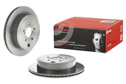 Brake Rotor, Brembo, Vented, Solid Surface, 11.42 in. Diameter, Iron, UV-Coated, Scion, Each