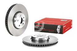Brake Rotor, Brembo, Vented, Solid Surface, 13.7 in. Diameter, Iron, UV-Coated, BMW, Each
