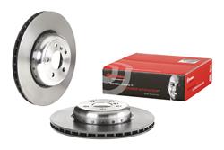 Brake Rotor, Brembo, Vented, Solid Surface, 13.58 in. Diameter, Iron, UV-Coated, BMW, Each