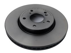 Brake Rotor, Brembo, Vented, Solid Surface, 11.54 in. Diameter, Iron, UV-Coated, For use on Honda®, Each