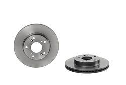 Brake Rotor, Brembo, Vented, Solid Surface, 10.32 in. Diameter, Iron, UV-Coated, For use on Acura®, Each