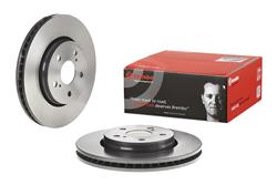 Brake Rotor, Brembo, Vented, Solid Surface, 11.75 in. Diameter, Iron, UV-Coated, Toyota, Each