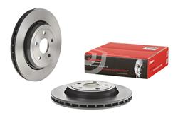 Brake Rotor, Brembo, Vented, Solid Surface, 13.78 in. Diameter, Iron, UV-Coated, Dodge, Each