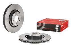 Brake Rotors, Premium UV Coated, Solid Surface, Iron, UV-coated, 12.60 in. O.D., Front, Mazda, Each