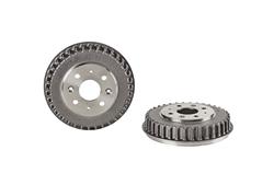 Brake Drum, Cast Iron, Natural, for use on Kia, Each