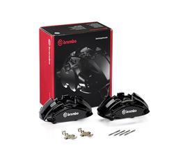 BREMBO XTRA DISC BRAKE CALIPER BLACK MERC Mercedes-Benz E53 AMG 2020, E63 AMG S 2020, E300 2017, E350 2023-2020, E450 2020, GLC300 2022-2016