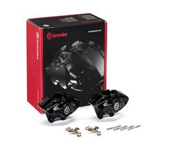 BREMBO XTRA DISC REAR BRAKE CALIPER BLACK BMW BMW 228i 2016-2014, 228i xDrive 2016-2015, 230i 2021-2017, 230i xDrive 2021-2017, 320i 2018-2012, 320i x