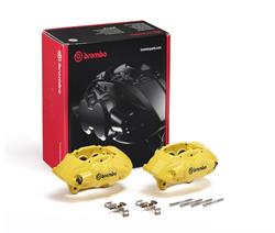 BREMBO XTRA DISC BRAKE CALIPER YELLOW BMW BMW 228i 2016-2014, 228i xDrive 2016-2015, 230i 2021-2017, 230i xDrive 2021-2017, 320i 2018-2012, 320i xDriv
