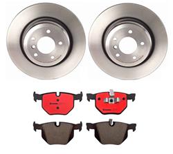 Rear Brake Kit BMW 330i 2006, 330xi 2006, 335d 2011-2009, 335i 2013-2007, 335is 2013-2011, 335i xDrive 2013-2009, 335xi 2008-2007, X1 2015-2013