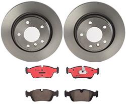 Rear Brake Kit BMW 323Ci 2000, 323i 2000-1999, 325Ci 2006-2001, 325i 2005-2001, 328Ci 2000, 328i 2000-1999