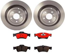 Rear Brake Kit Mercedes-Benz ML320 2009-2007, ML350 2011-2006, ML450 2011-2010, ML500 2007-2006, R320 2009-2007, R350 2012-2006, R500 2007-2006