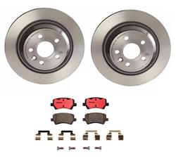 Rear Brake Kit Volvo S60 2018-2011, S60 Cross Country 2018-2016, S80 2016-2007, V60 2018-2015