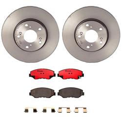Front Brake Kit Acura ILX 2015-2014, Honda Accord 2017-1998, Civic 2015-2006, CR-V 2004-2002, Element 2011-2003, Fit 2014-2013