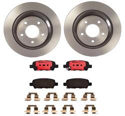 Rear Brake Kit Nissan Altima 2018-2002, Juke 2017-2011, Maxima 2008-2004, Sentra 2019-2007