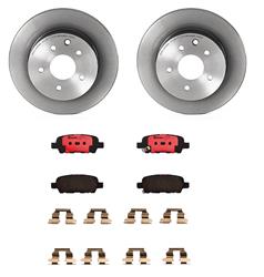Rear Brake Kit Infiniti G35 2005-2003, Nissan 350Z 2005-2003, Juke 2017-2014, Leaf 2019-2011, Rogue 2019-2008, Rogue Select 2015-2014