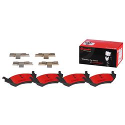 Brake Pads, NAO Ceramic, Front, for Hyundai, Set