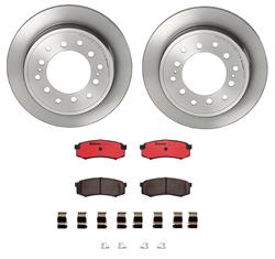 Rear Brake Kit Lexus GX460 2020-2010, Toyota 4Runner 2020-2010, FJ Cruiser 2014-2010