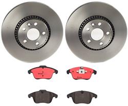 Front Brake Kit Land Rover LR2 2015-2008, Volvo S60 2012-2011, S60 2014, S80 2014-2007, V70 2010-2008, XC70 2014-2008