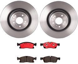 Front Brake Kit Mercedes-Benz GL350 2016-2013, GL450 2016-2014, GLE400 2017-2016, GLS450 2017, ML400 2015