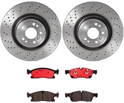 Front Brake Kit Mercedes-Benz GLE300d 2016, GLE350 2018-2016, GLE400 2017-2016, ML250 2015, ML350 2015-2012, ML400 2015