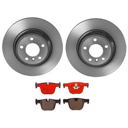 Rear Brake Kit BMW 328i 2016, 328i xDrive 2016-2015, 330i 2018-2017, 330i xDrive 2018-2017, 335i 2015-2012, 335i GT xDrive 2016-2014