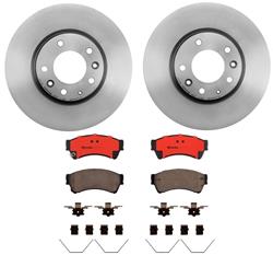 Front Brake Kit Ford Fusion 2012-2006, Lincoln MKZ 2012-2007, Zephyr 2006, Mazda 6 2013-2006, Mercury Milan 2011-2006