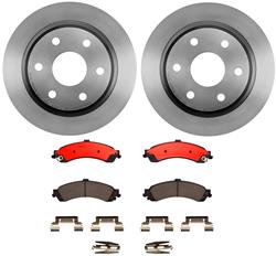 Rear Brake Kit Cadillac Escalade 2006-2002, Escalade ESV 2006-2003, Escalade EXT 2006-2002, Chevrolet Avalanche 1500 2006-2002