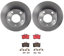 Rear Brake Kit Audi 100 1994-1992, 100 Quattro 1994-1992, A6 2004-1995, A6 Quattro 1997-1995, Volkswagen Passat 2005-1998