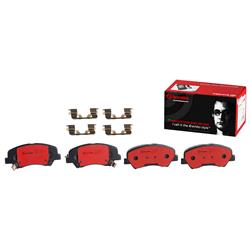 Brake Pads, NOA Ceramic, for use on Hyundai, Kia, Front, Set