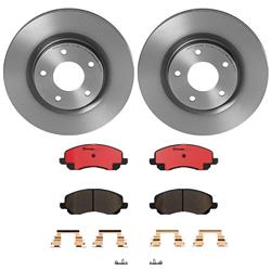 Front Brake Kit Mitsubishi Lancer 2011-2008, Outlander 2011-2007, Outlander Sport 2011