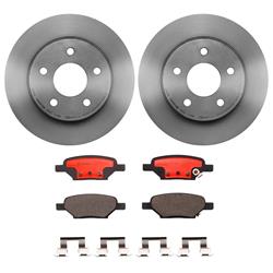 Rear Brake Kit Chevrolet Cobalt 2008-2005, HHR 2010-2008, Malibu 2012-2004, Pontiac G5 2009-2007, G6 2010-2005