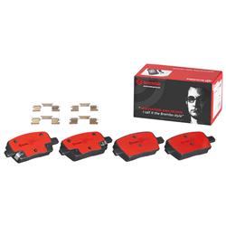 Brake Pads, NOA Ceramic, Buick, Cadillac, Chevrolet, GMC, Rear, Set