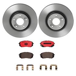 Front Brake Kit Hyundai Azera 2017-2012, Nexo 2020-2019, Sonata 2019-2015, Tucson 2017-2015