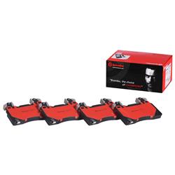 Brake Pads, NOA Ceramic, Cadillac, Chevrolet, Tesla, Front, Set