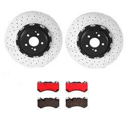 Front Brake Kit Mercedes-Benz AMG GT C 2018, AMG GT R 2018, AMG GT S 2018-2016, C63 AMG 2012, CLS63 AMG 2011-2007, SL55 AMG 2008-2008