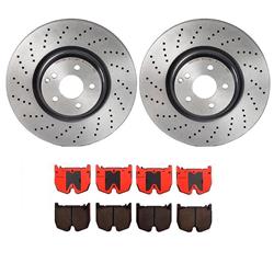 Front Brake Kit Mercedes-Benz CLS55 AMG 2006, E55 AMG 2006-2003, SL55 AMG 2006-2003, SL65 AMG 2011