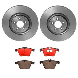 Front Brake Kit Jaguar F-Type 2020-2014, S-Type 2008-2006, Super V8 2009-2005, XF 2015-2009, XJ 2019-2010, XJR 2009-2005, XK 2015-2010, XKR 2009-2007