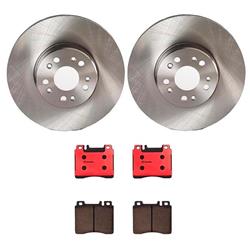 Front Brake Kit Mercedes-Benz 300SD 1993-1992, 300SE 1993-1992, 400SE 1992, 400SEL 1993, 500SEC 1993, 500SEL 1993-1992