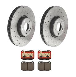 Front Brake Kit Mercedes-Benz C300 2019-2015, C350e 2018-2016, C400 2015