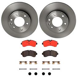 Front Brake Kit Mercedes-Benz Sprinter 1500 2020-2019, Sprinter 2500 2020-2019, Sprinter 3500XD 2018