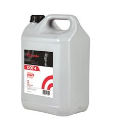 Brake Fluid, Brembo, DOT 4, 5.0 Liters, Each